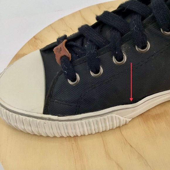 PF Flyers Men's/Women's Coated Canvas Hi Casual Sneaker Men's Sz 12/ Women 13.5 - Picture 7 of 16